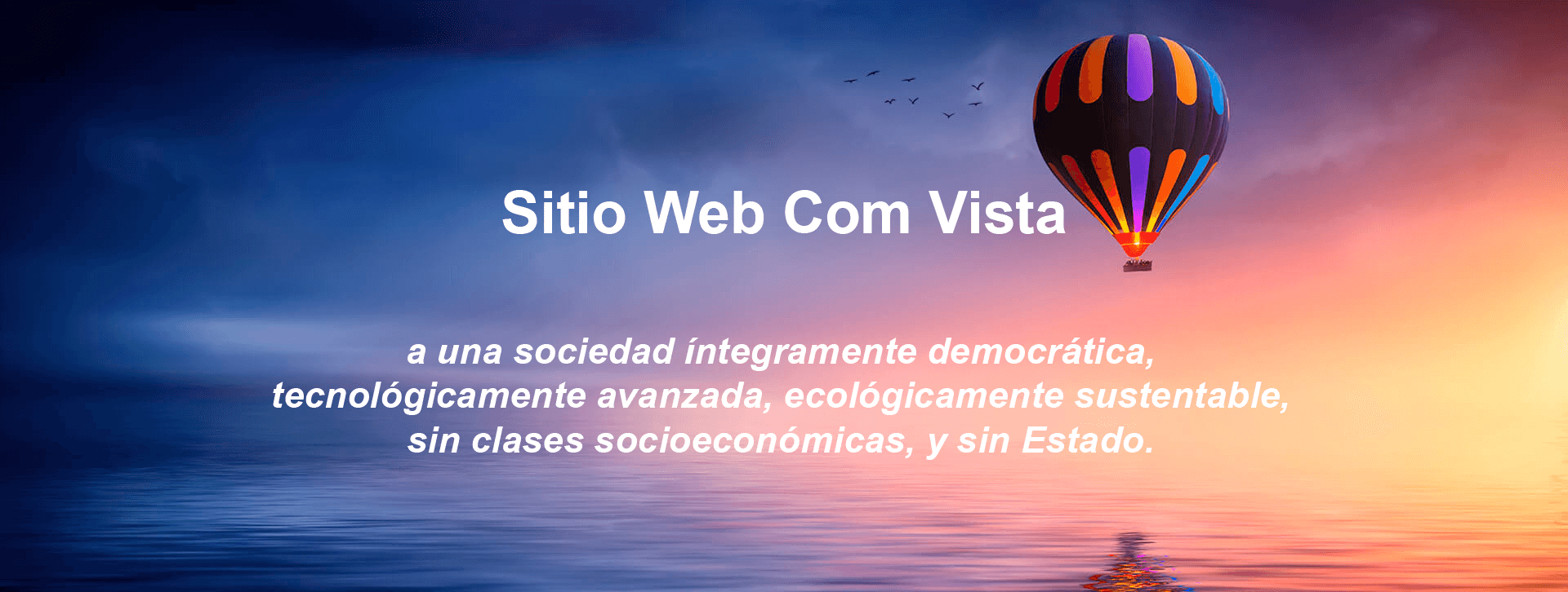 sitio com vista esp